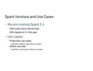 Migrating ETL Workflow to Apache Spark at Scale in Pinterest | PDF