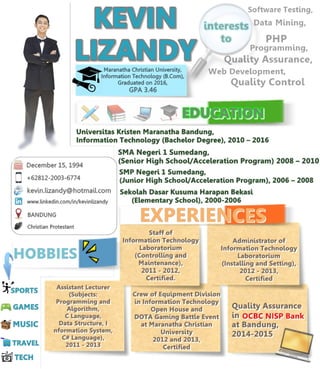 CV Kevin Lizandy