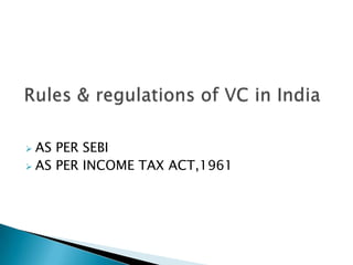 AS PER SEBI
 AS PER INCOME TAX ACT,1961
 