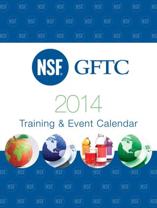 2014
Training & Event Calendar
 
