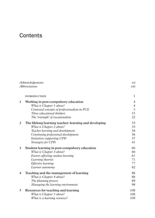 Teaching and Training in Post compulsory Education 3rd Edition Andy ...