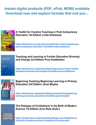 Teaching and Training in Post compulsory Education 3rd Edition Andy ...