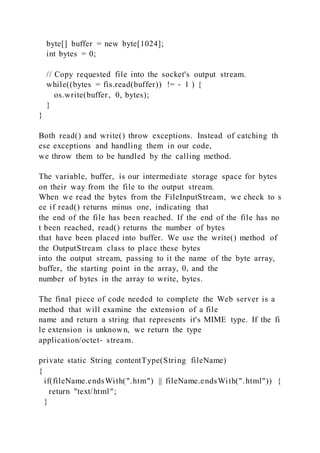 692015 programming assignment 1 building a multi­threaded w | DOCX