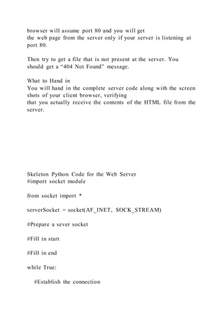 692015 programming assignment 1 building a multi­threaded w | DOCX