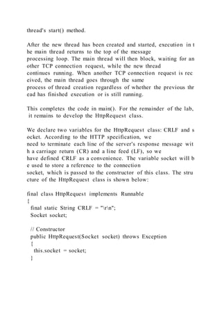 692015 programming assignment 1 building a multi­threaded w | DOCX
