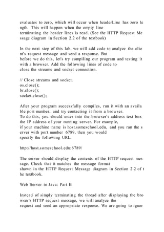 692015 programming assignment 1 building a multi­threaded w | DOCX