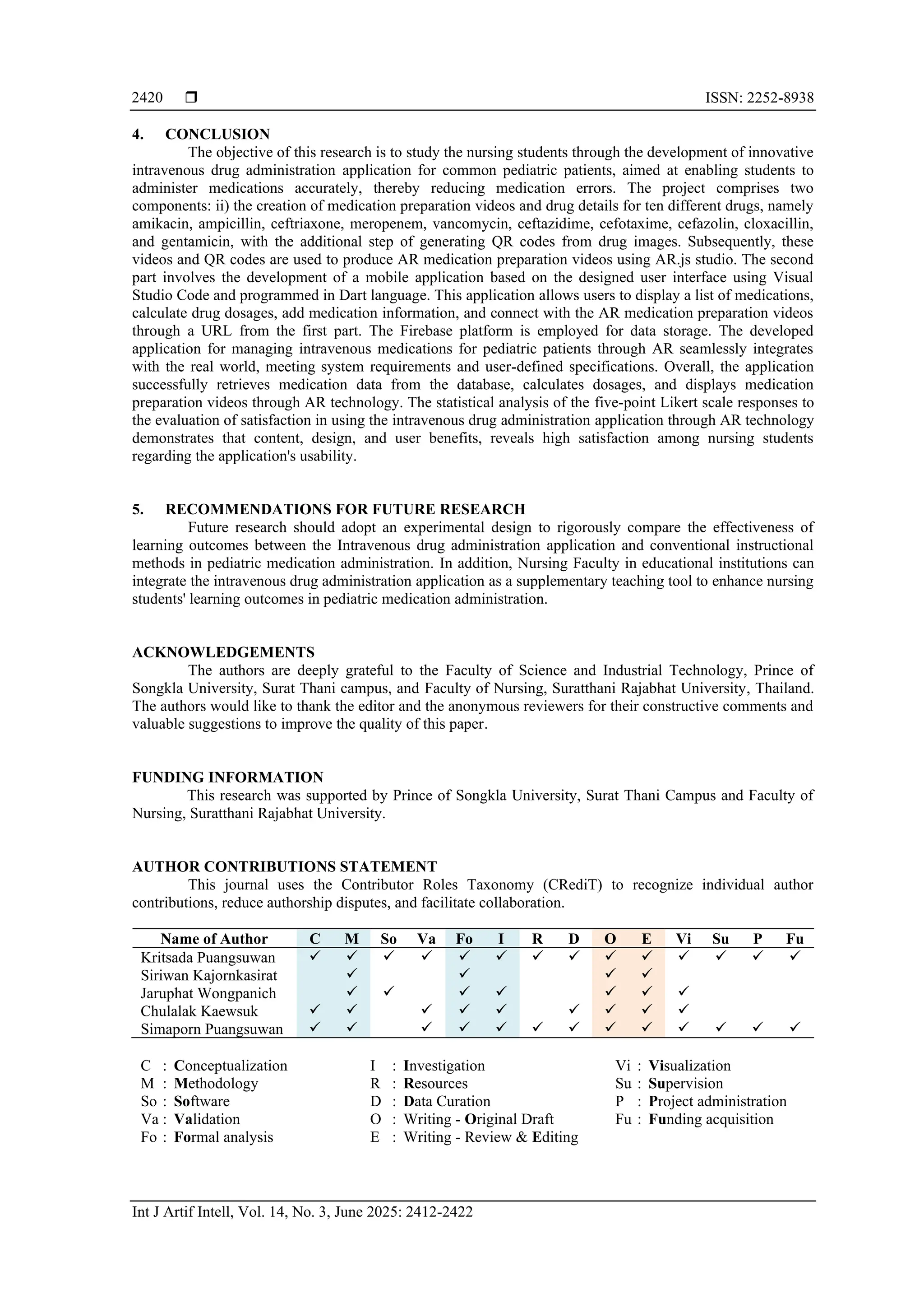 Intravenous drug administration application for pediatric patients via ...