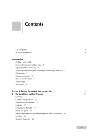 Outdoor Learning in the Early Years Management and Innovation 3rd ...