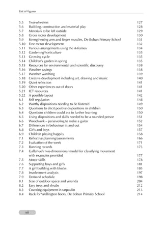Outdoor Learning in the Early Years Management and Innovation 3rd ...