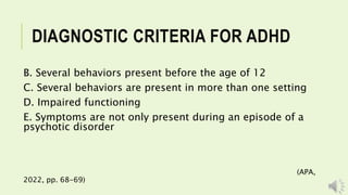 692 ADHD PowerPoint | PPTX