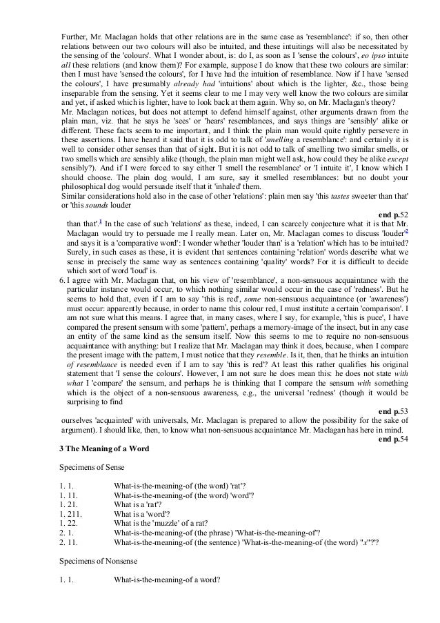 Philosophical papers austin