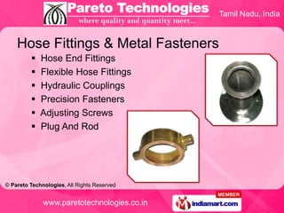 Press Components by Pareto Technologies Chennai Slide 9