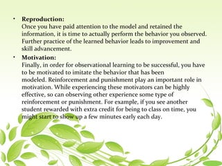 Social Learning Theory | PPT