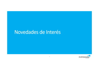 Novedades de Interés
4
 