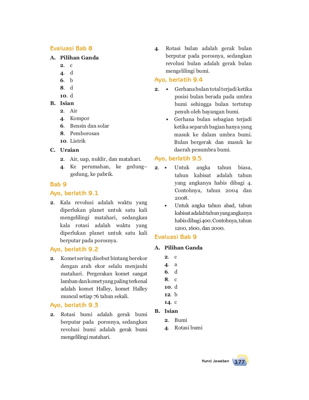 Contoh Soal Berpikir Kritis Ipa Sd