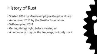 A Tale Of Rust, the ESP32 and IoT for techies | PDF