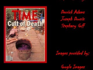 He concocted a poison that consisted of Flavor-Aid and cyanide