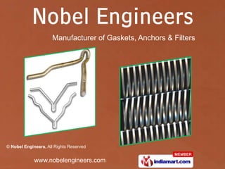 Manufacturer of Gaskets, Anchors & Filters 