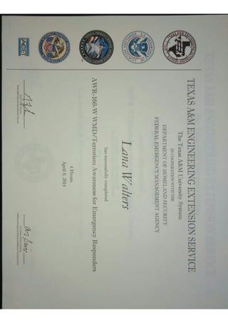 ERT certificates
