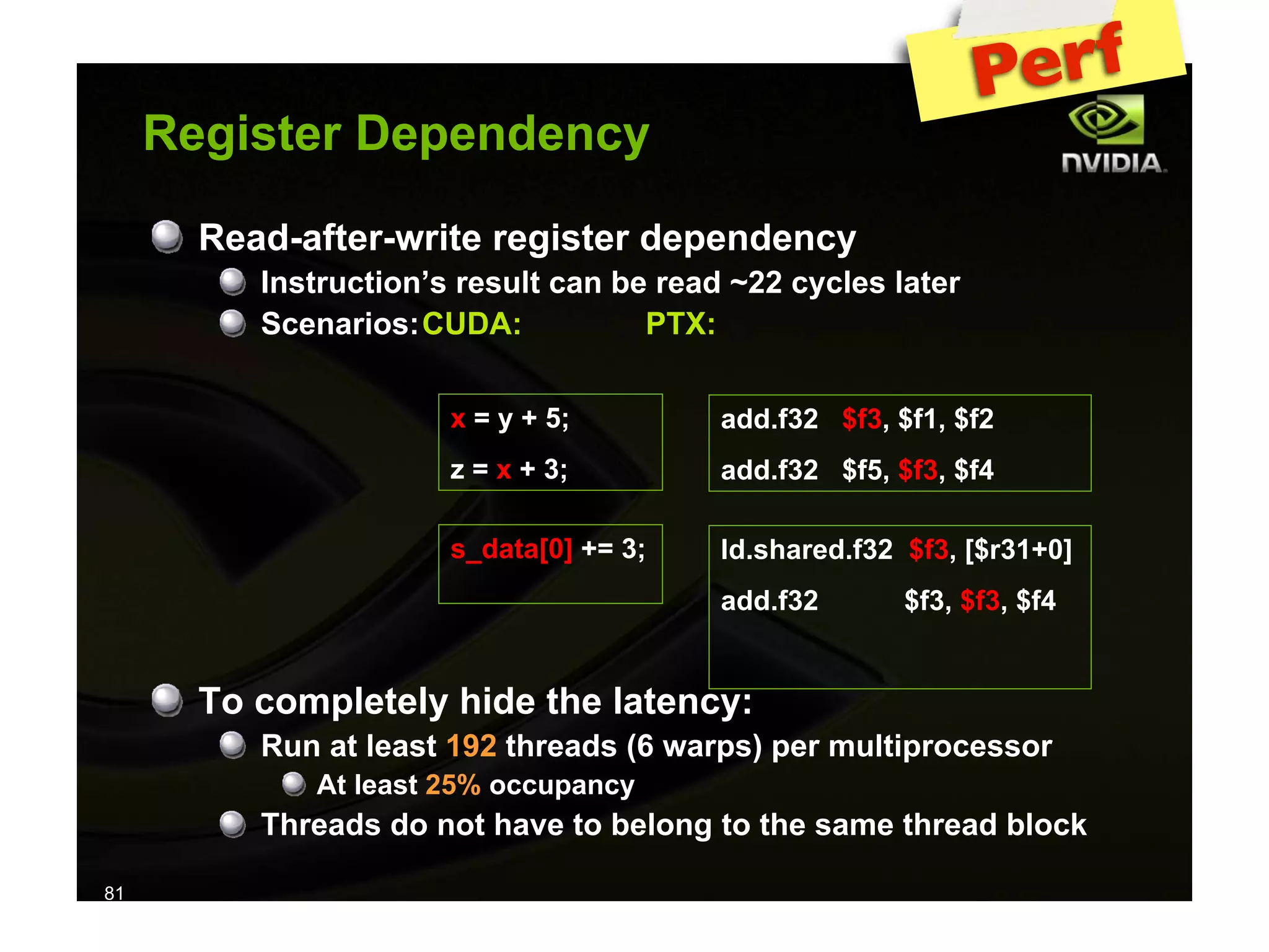IAP09 CUDA@MIT 6.963 - Lecture 04: CUDA Advanced #1 (Nicolas Pinto, MIT)