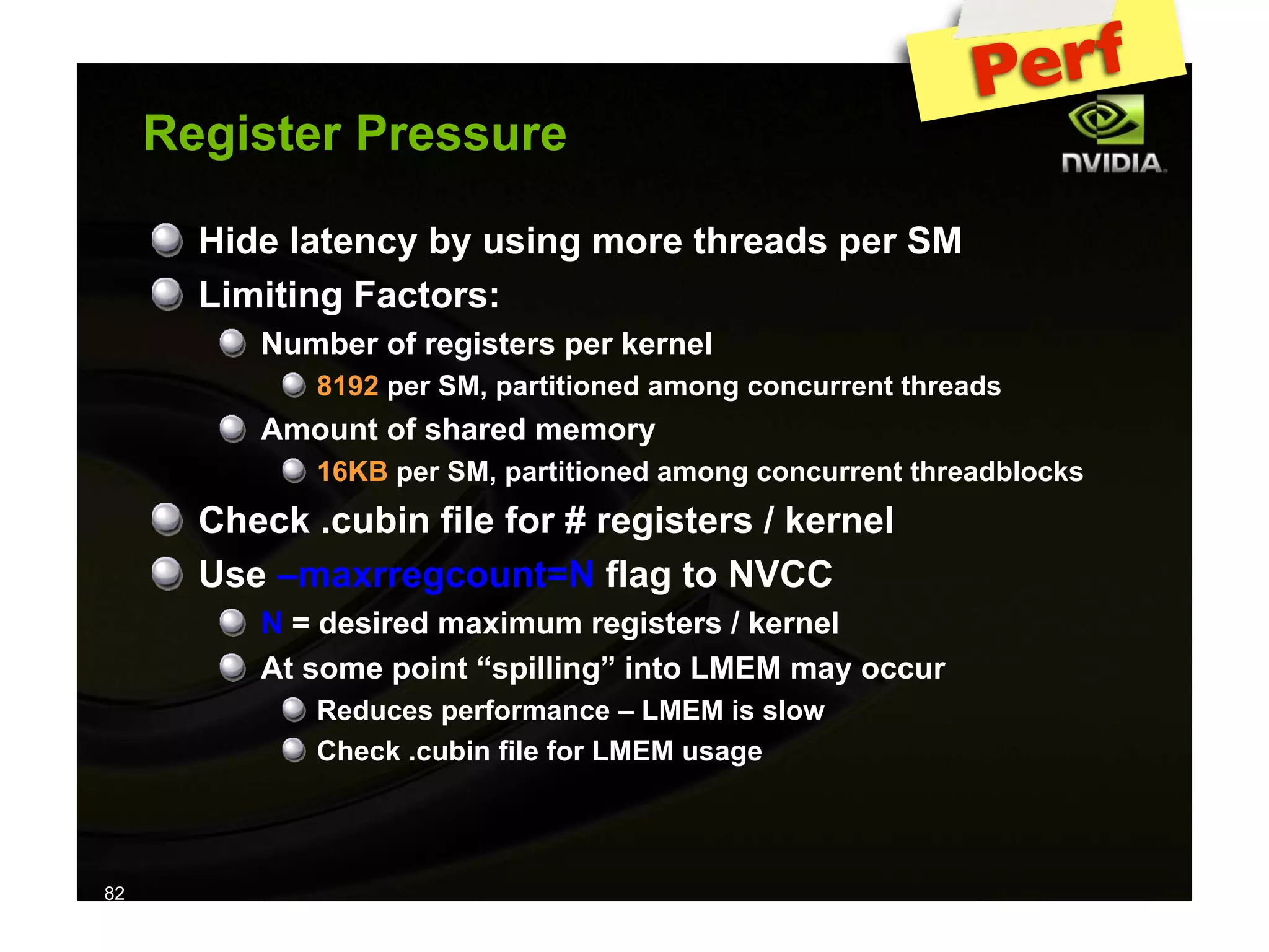 IAP09 CUDA@MIT 6.963 - Lecture 04: CUDA Advanced #1 (Nicolas Pinto, MIT)