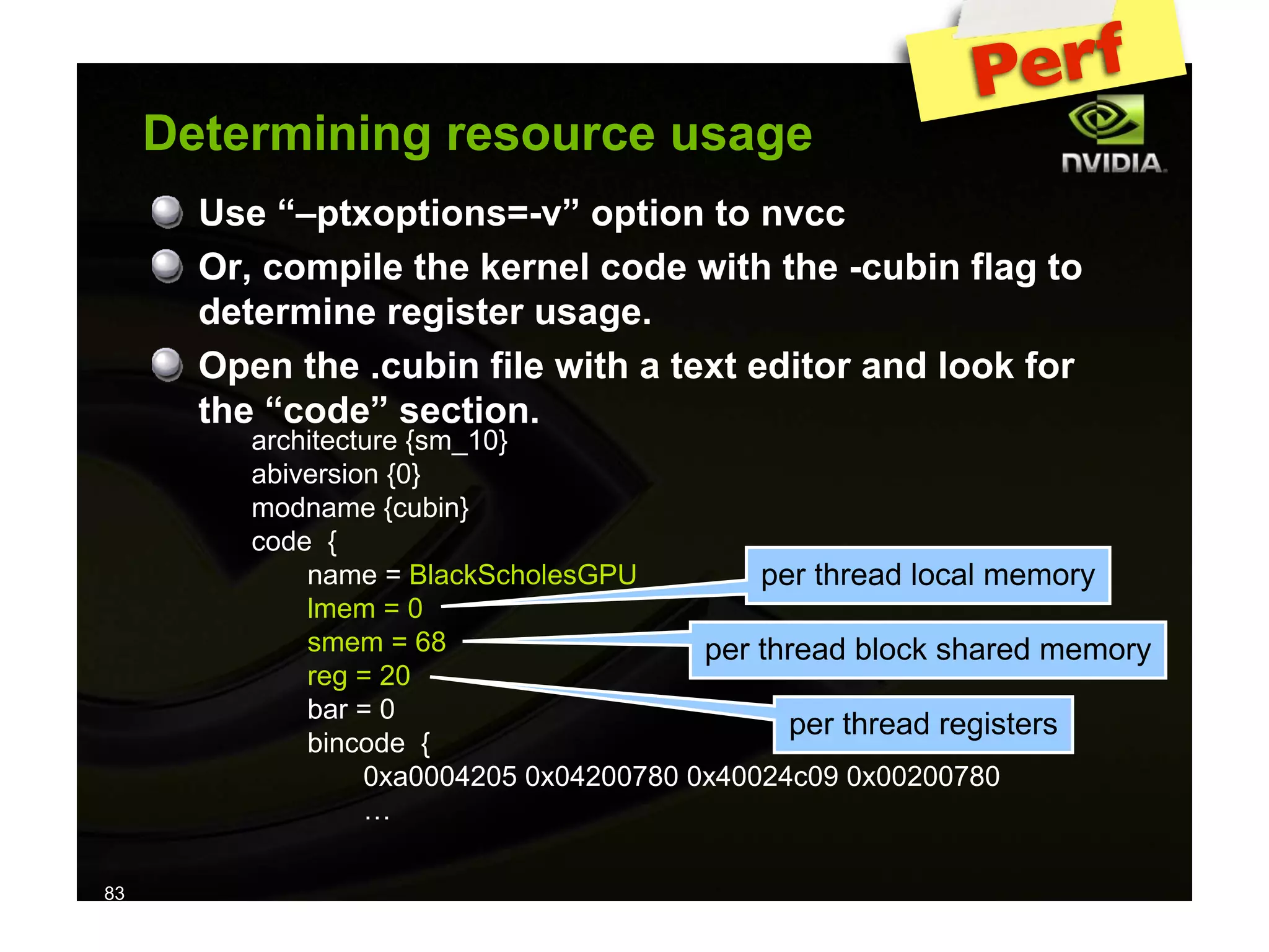 IAP09 CUDA@MIT 6.963 - Lecture 04: CUDA Advanced #1 (Nicolas Pinto, MIT)