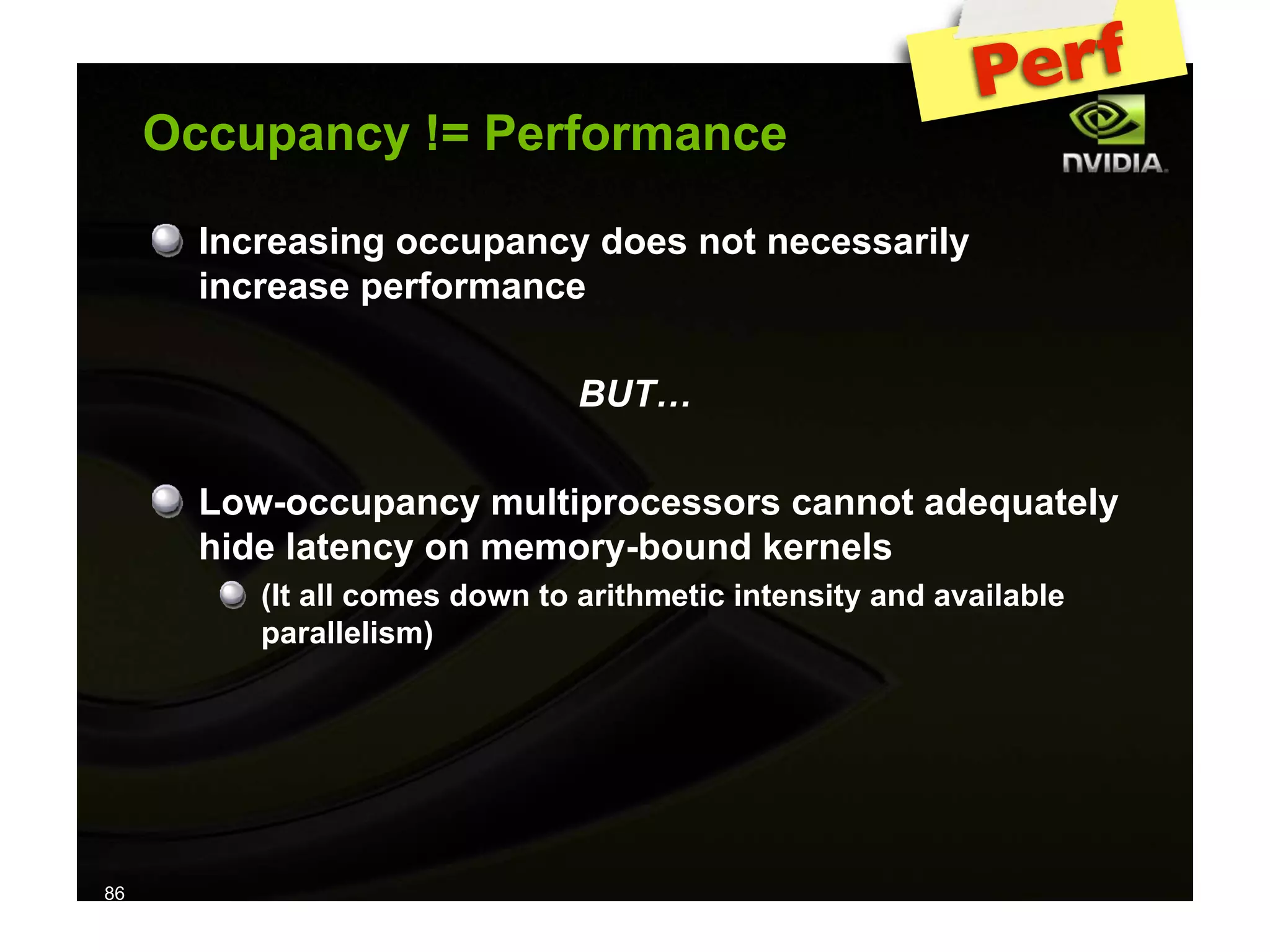 IAP09 CUDA@MIT 6.963 - Lecture 04: CUDA Advanced #1 (Nicolas Pinto, MIT)