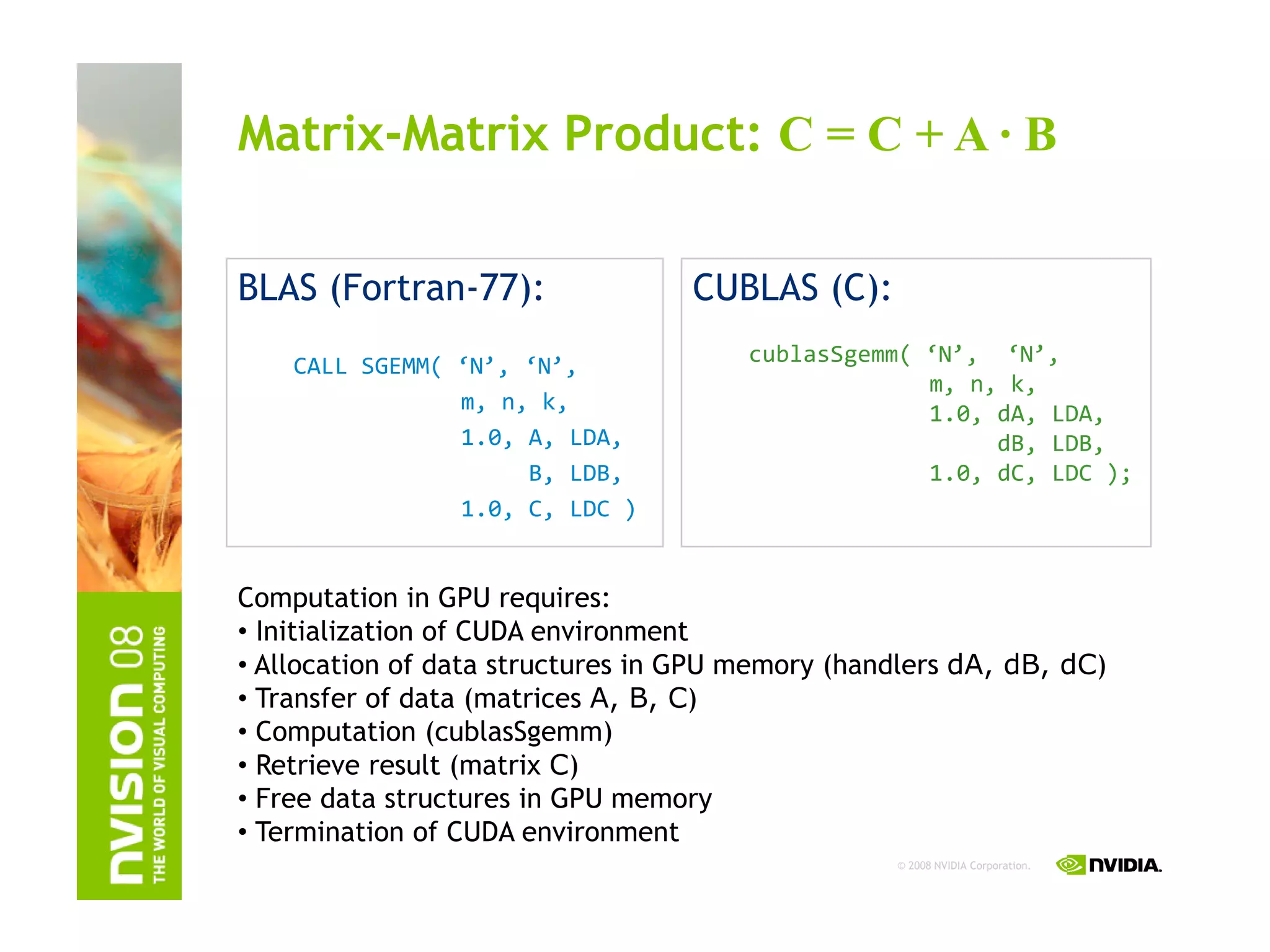 IAP09 CUDA@MIT 6.963 - Lecture 04: CUDA Advanced #1 (Nicolas Pinto, MIT)
