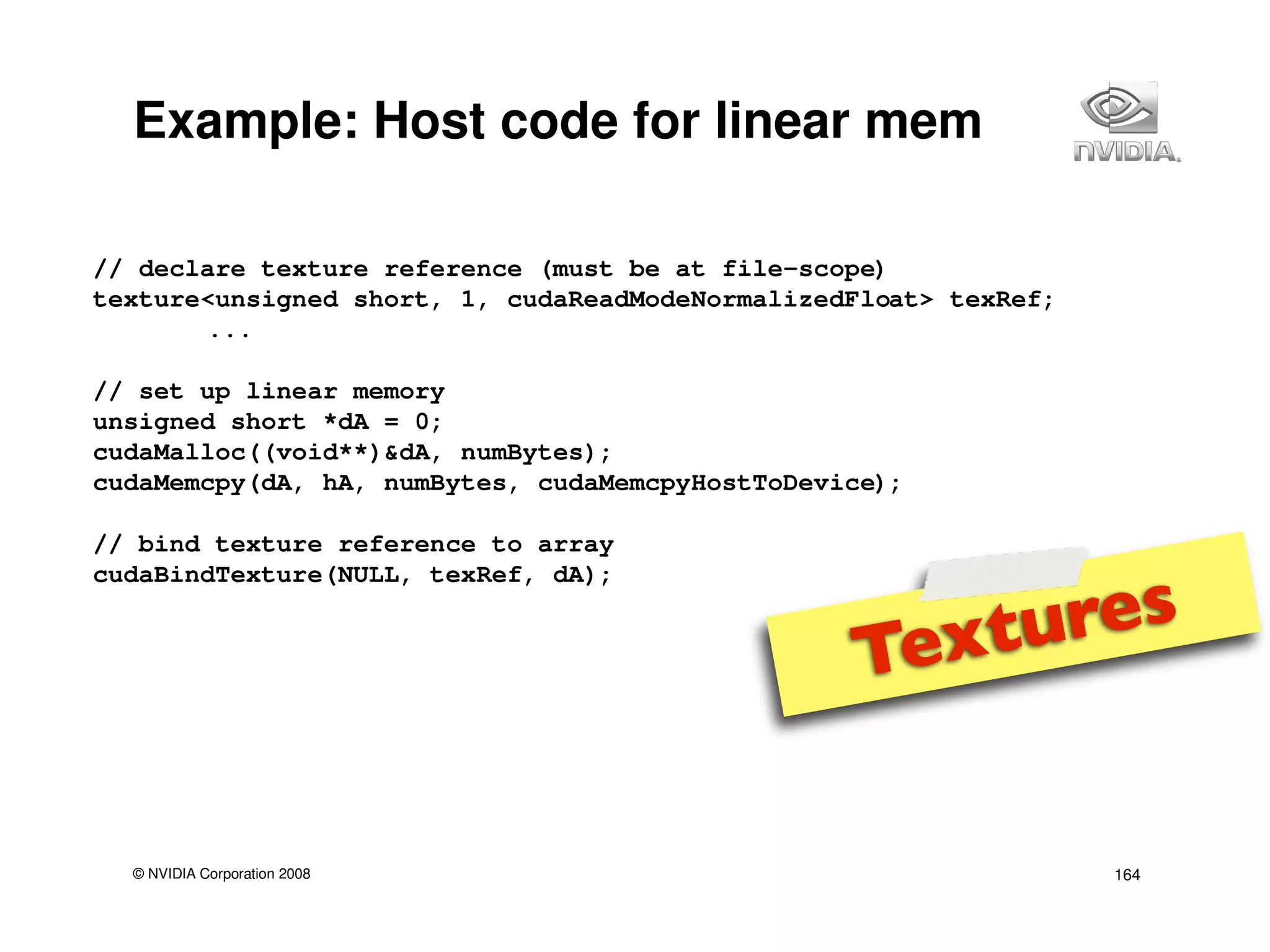 IAP09 CUDA@MIT 6.963 - Lecture 04: CUDA Advanced #1 (Nicolas Pinto, MIT)