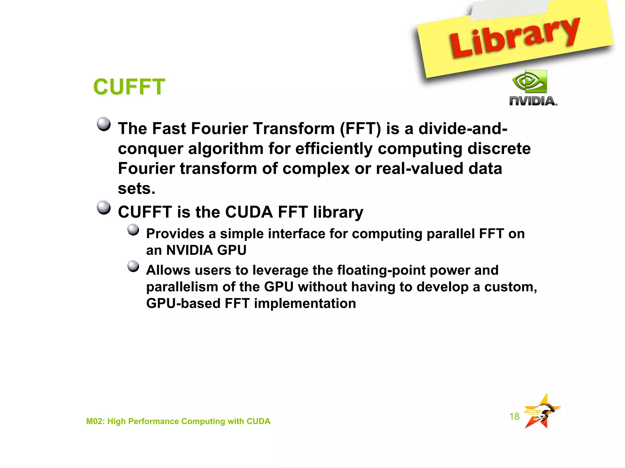 IAP09 CUDA@MIT 6.963 - Lecture 04: CUDA Advanced #1 (Nicolas Pinto, MIT)
