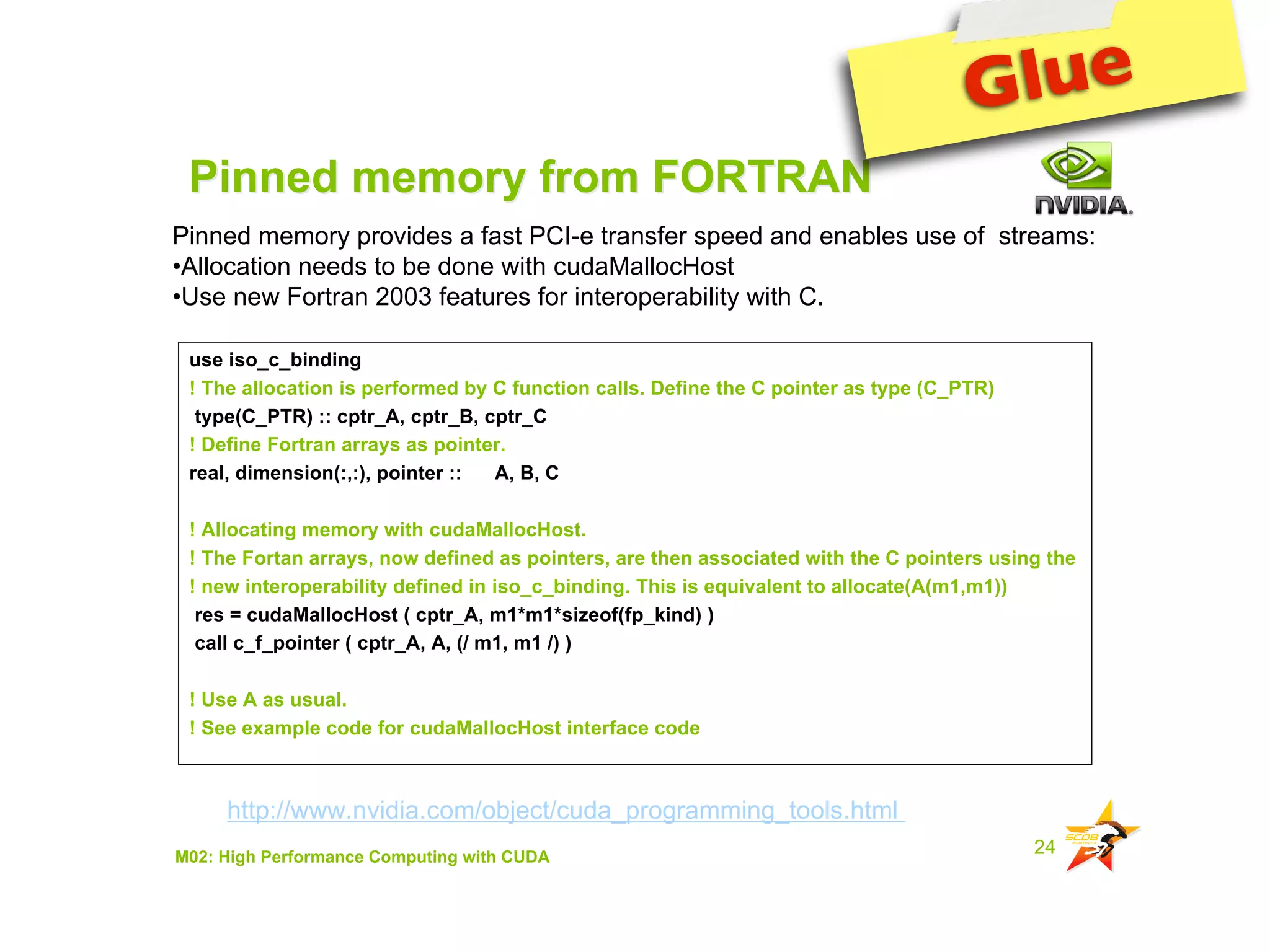 IAP09 CUDA@MIT 6.963 - Lecture 04: CUDA Advanced #1 (Nicolas Pinto, MIT)