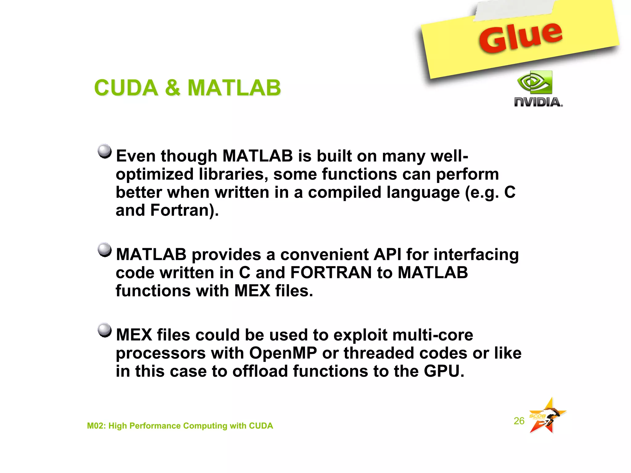 IAP09 CUDA@MIT 6.963 - Lecture 04: CUDA Advanced #1 (Nicolas Pinto, MIT)
