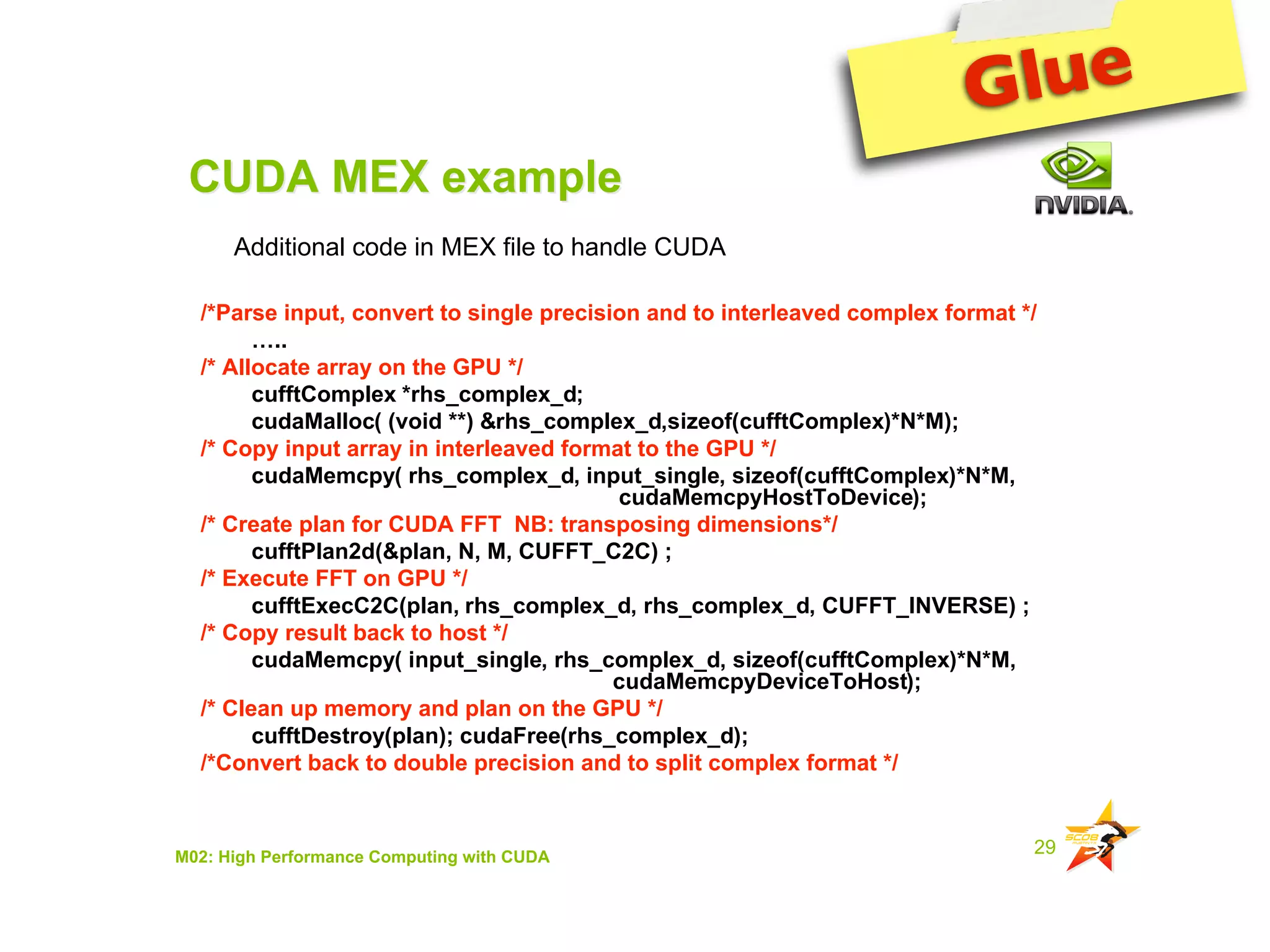 IAP09 CUDA@MIT 6.963 - Lecture 04: CUDA Advanced #1 (Nicolas Pinto, MIT)