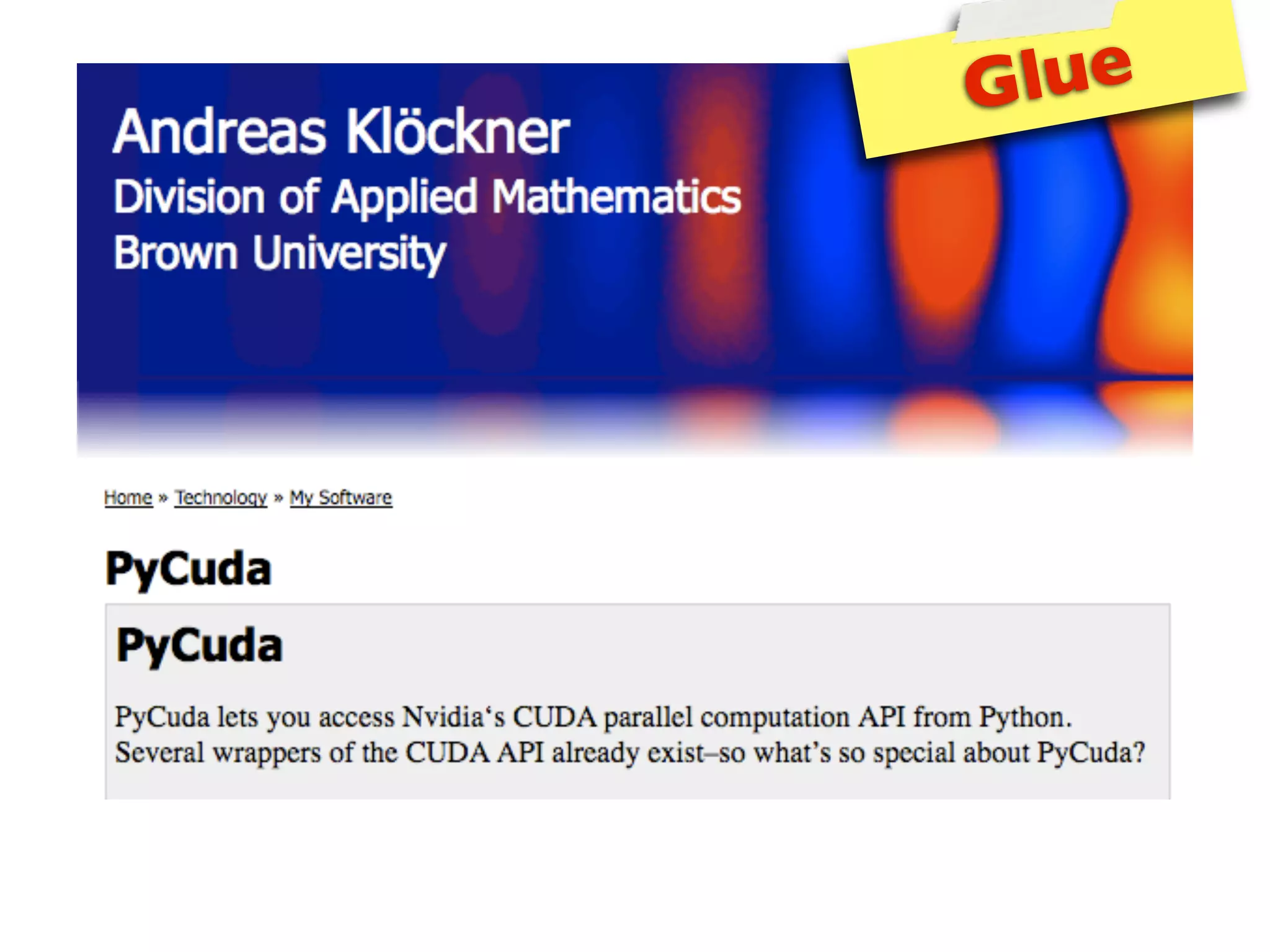IAP09 CUDA@MIT 6.963 - Lecture 04: CUDA Advanced #1 (Nicolas Pinto, MIT)