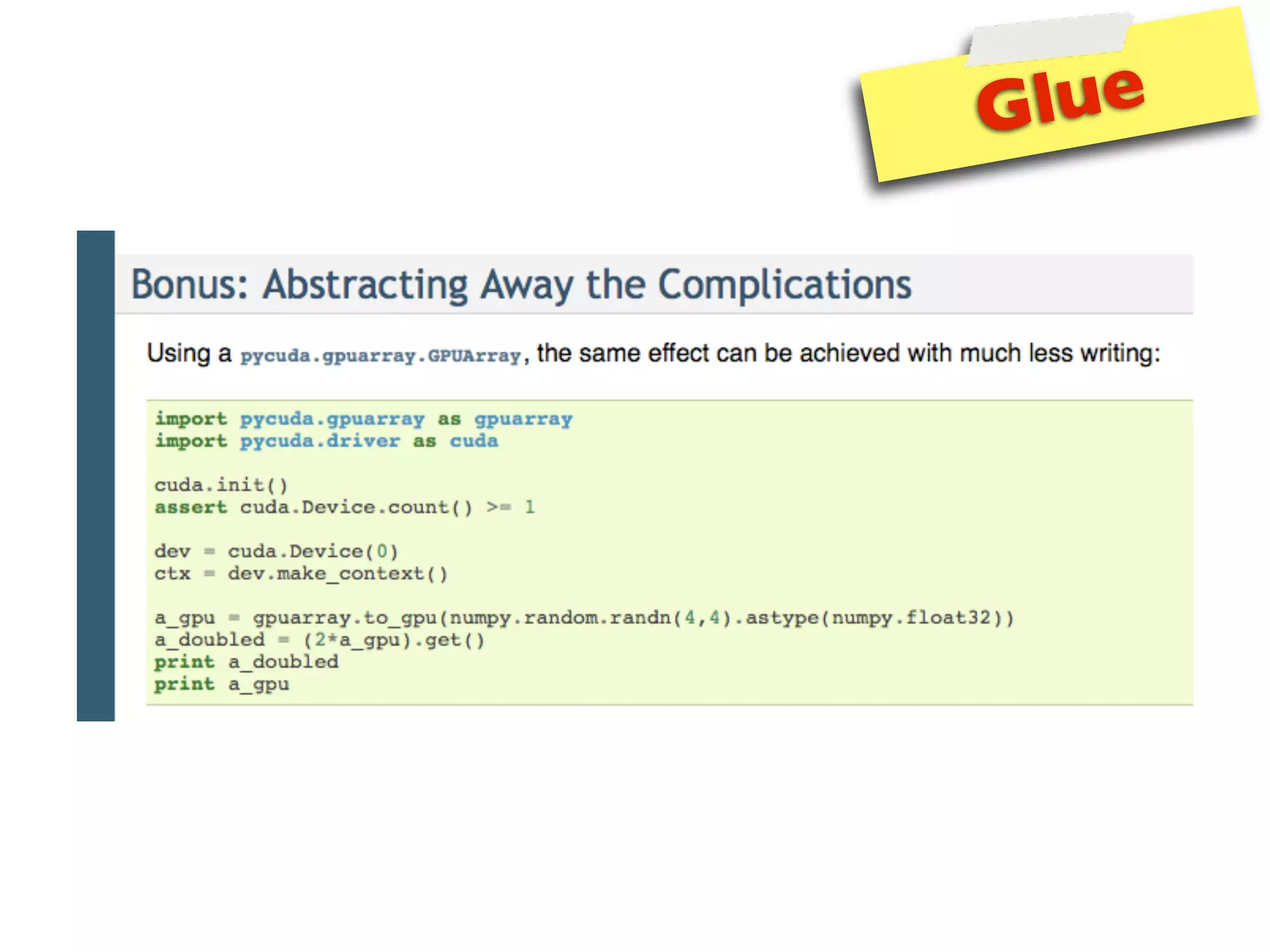 IAP09 CUDA@MIT 6.963 - Lecture 04: CUDA Advanced #1 (Nicolas Pinto, MIT)