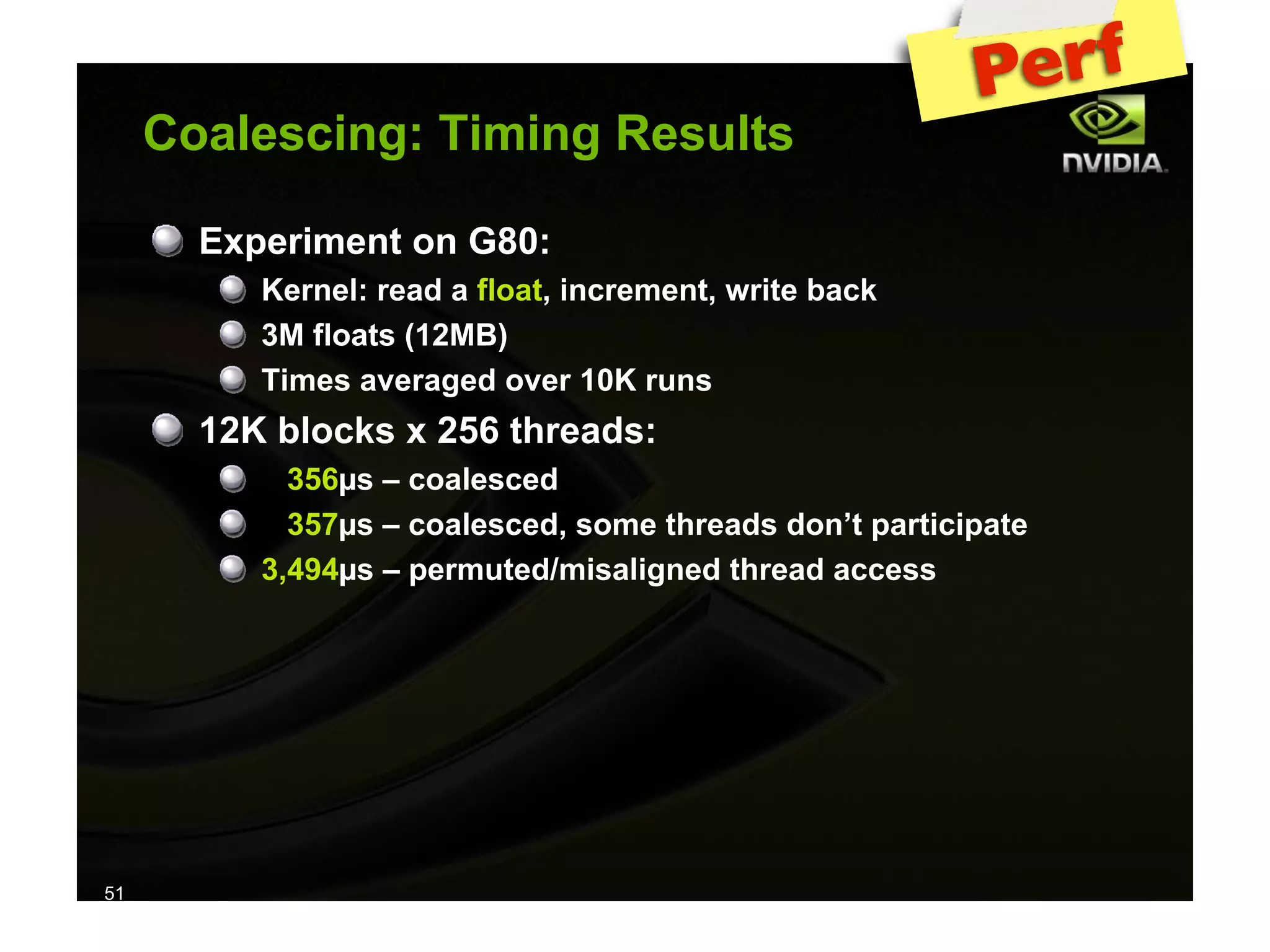 IAP09 CUDA@MIT 6.963 - Lecture 04: CUDA Advanced #1 (Nicolas Pinto, MIT)