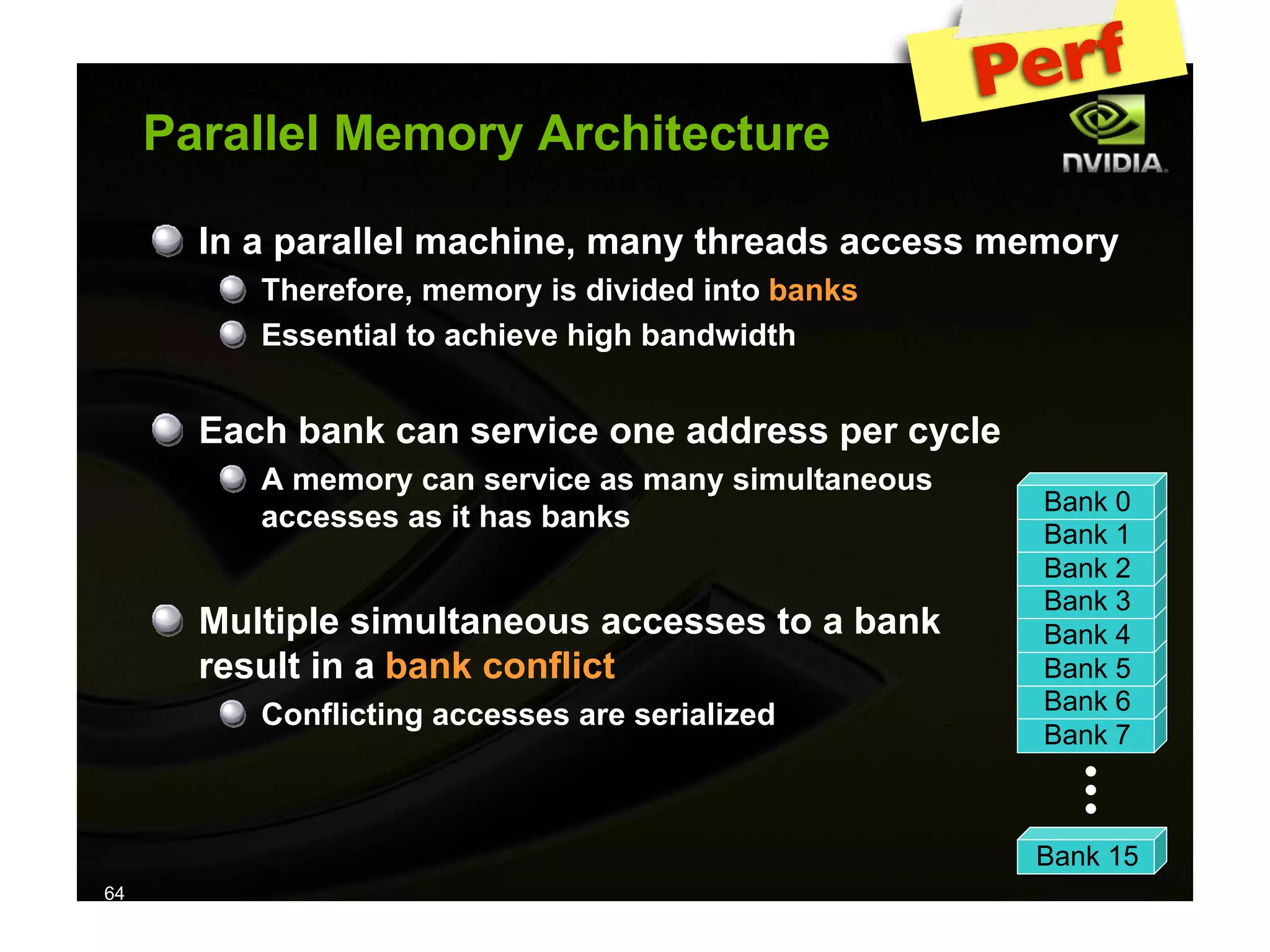 IAP09 CUDA@MIT 6.963 - Lecture 04: CUDA Advanced #1 (Nicolas Pinto, MIT)
