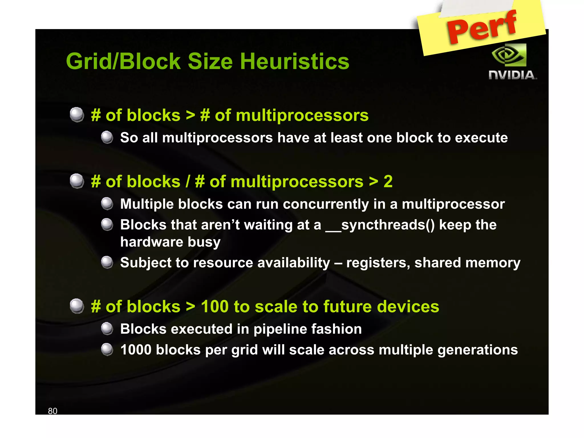 IAP09 CUDA@MIT 6.963 - Lecture 04: CUDA Advanced #1 (Nicolas Pinto, MIT)