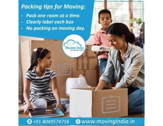 Packing tips for moving india