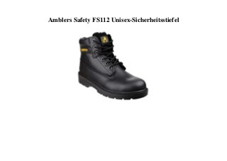 Amblers Safety FS112 Unisex-Sicherheitsstiefel
 