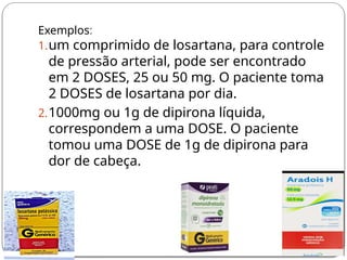 Dose-e-Dosagem dos medicamentos em farmacologia.pptx
