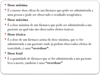 Dose-e-Dosagem dos medicamentos em farmacologia.pptx