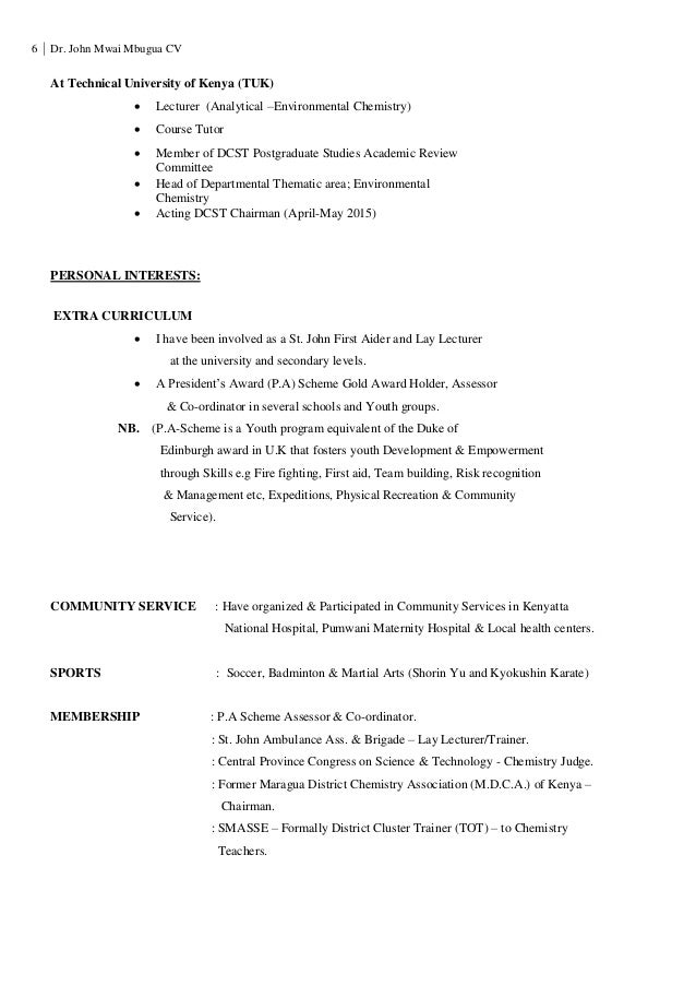 post graduate cv format dr mwai mbugua cv july 2015 current post graduate cv format dr mwai mbugua cv july 2015 current