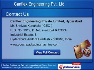 Liquid Fillers And Machines by Canflex Engineering Private Limited Hyderabad Hyderabad