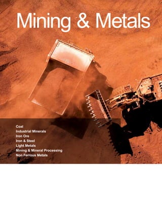 20 www.hatch.ca
Mining  Metals
Coal
Industrial Minerals
Iron Ore
Iron  Steel
Light Metals
Mining  Mineral Processing
Non Ferrous Metals
 