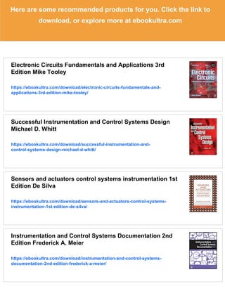 PC Based Instrumentation and Control 3rd Edition Mike Tooley Ba | PDF