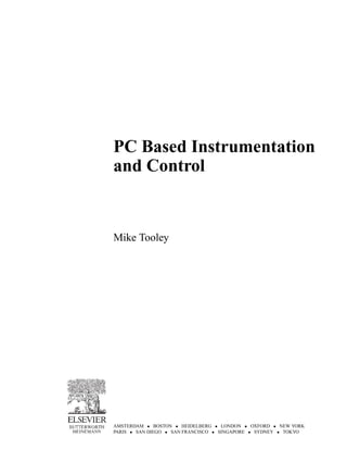 PC Based Instrumentation and Control 3rd Edition Mike Tooley Ba | PDF