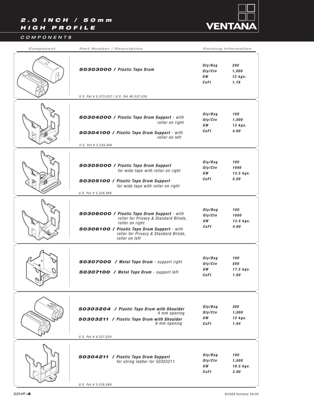 ventana_ component lists catalogue | PDF | Musical Instruments ...