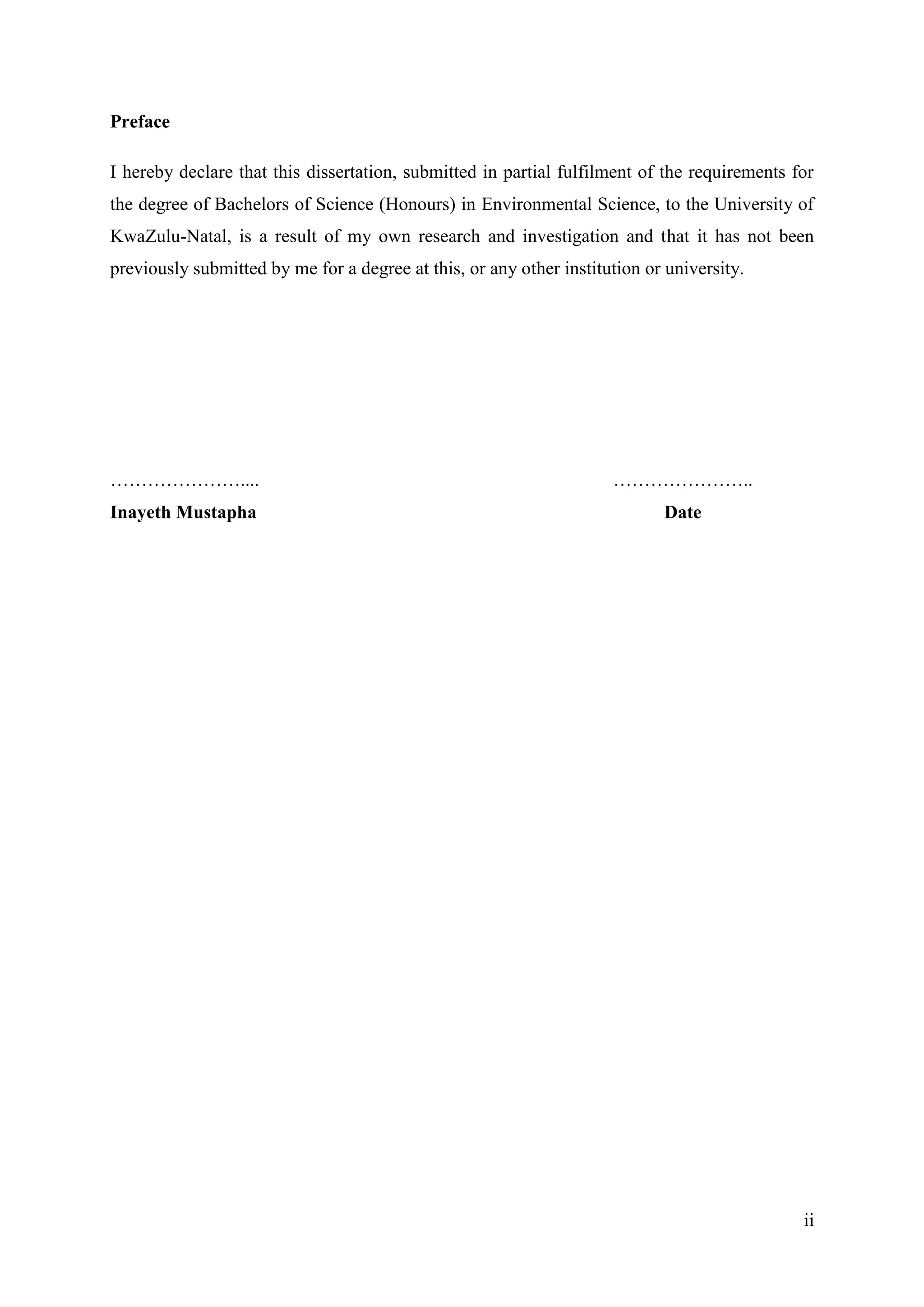 INAYETH MUSTAPHA - FINAL THESIS | PDF