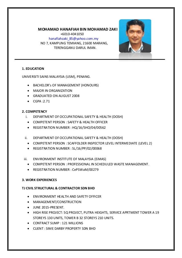 My CV